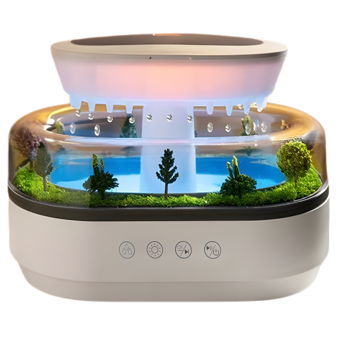 Difusor de Aromas Efecto Lluvia